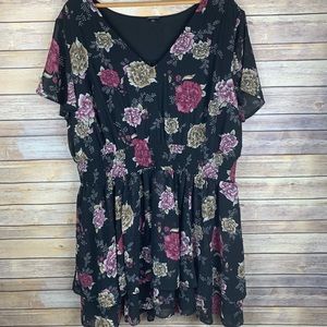 Floral torrid dress size 4